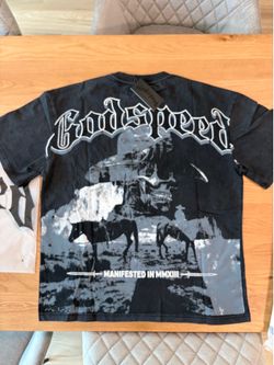 Men’s Godspeed Streetwear Tee- Black (Large)