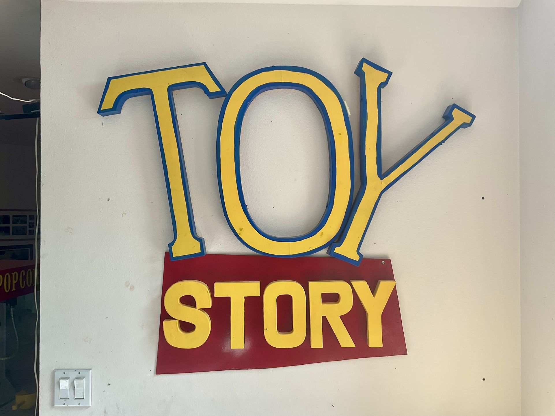 Toy Story Bedroom Or Game room Sign