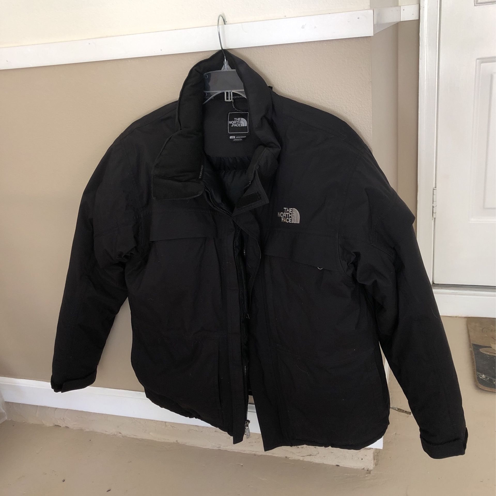 Male The North Face Black Jacket Large