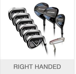 Callaway Edge Regular Flex 10-piece Golf Club Set, Right Handed