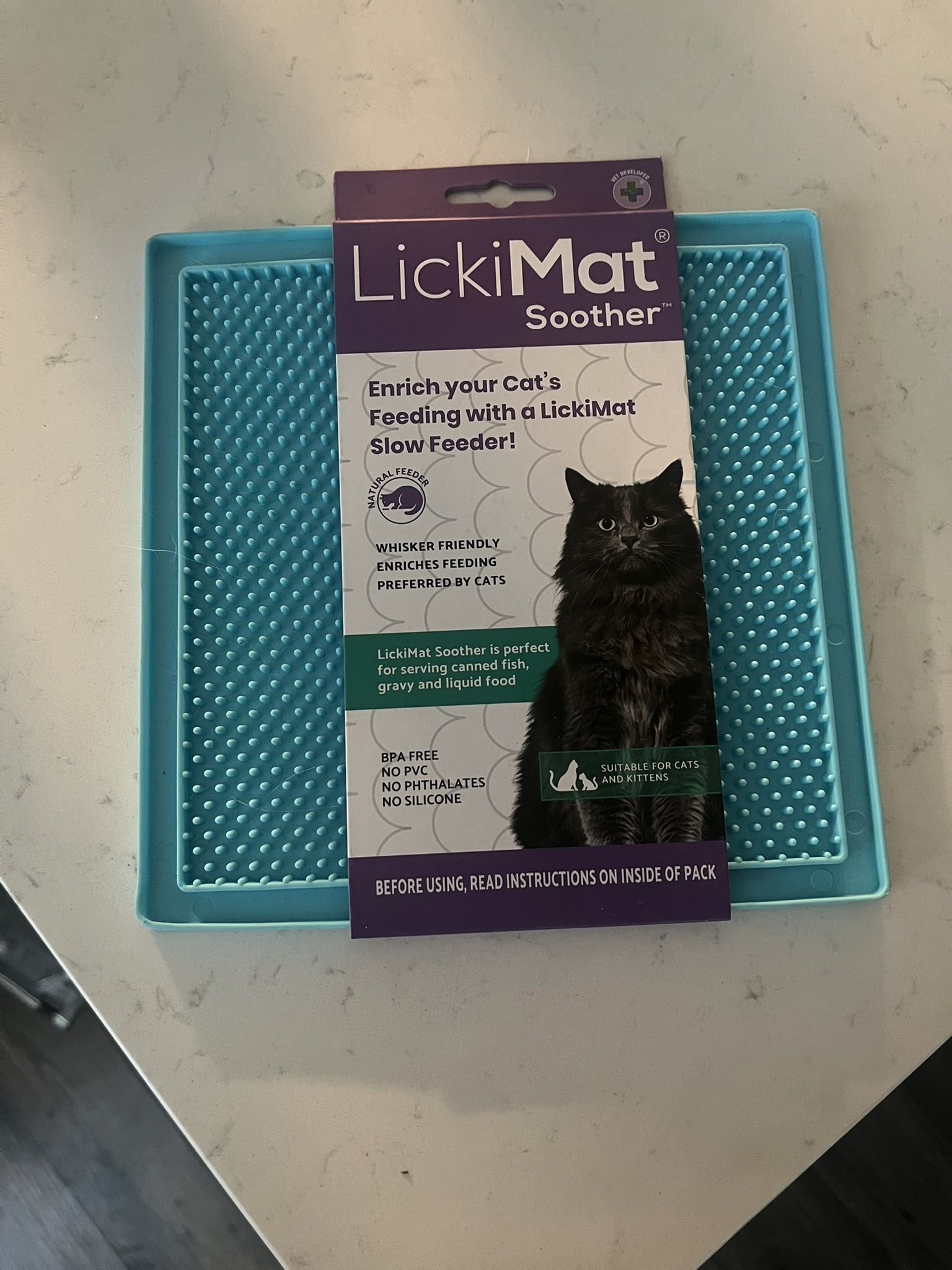Cat Lickimat for Fast Eaters