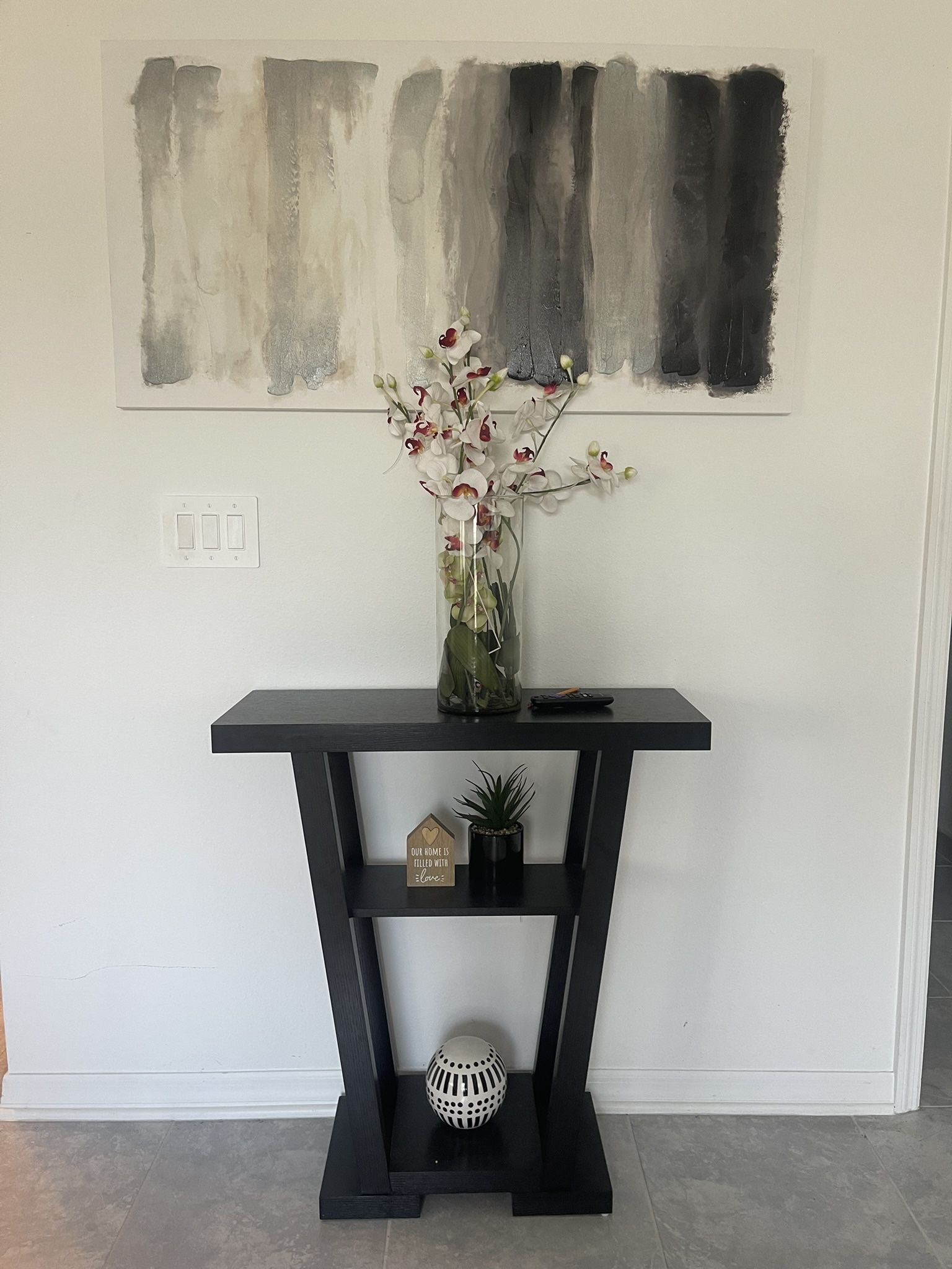 Table & Picture frame $75