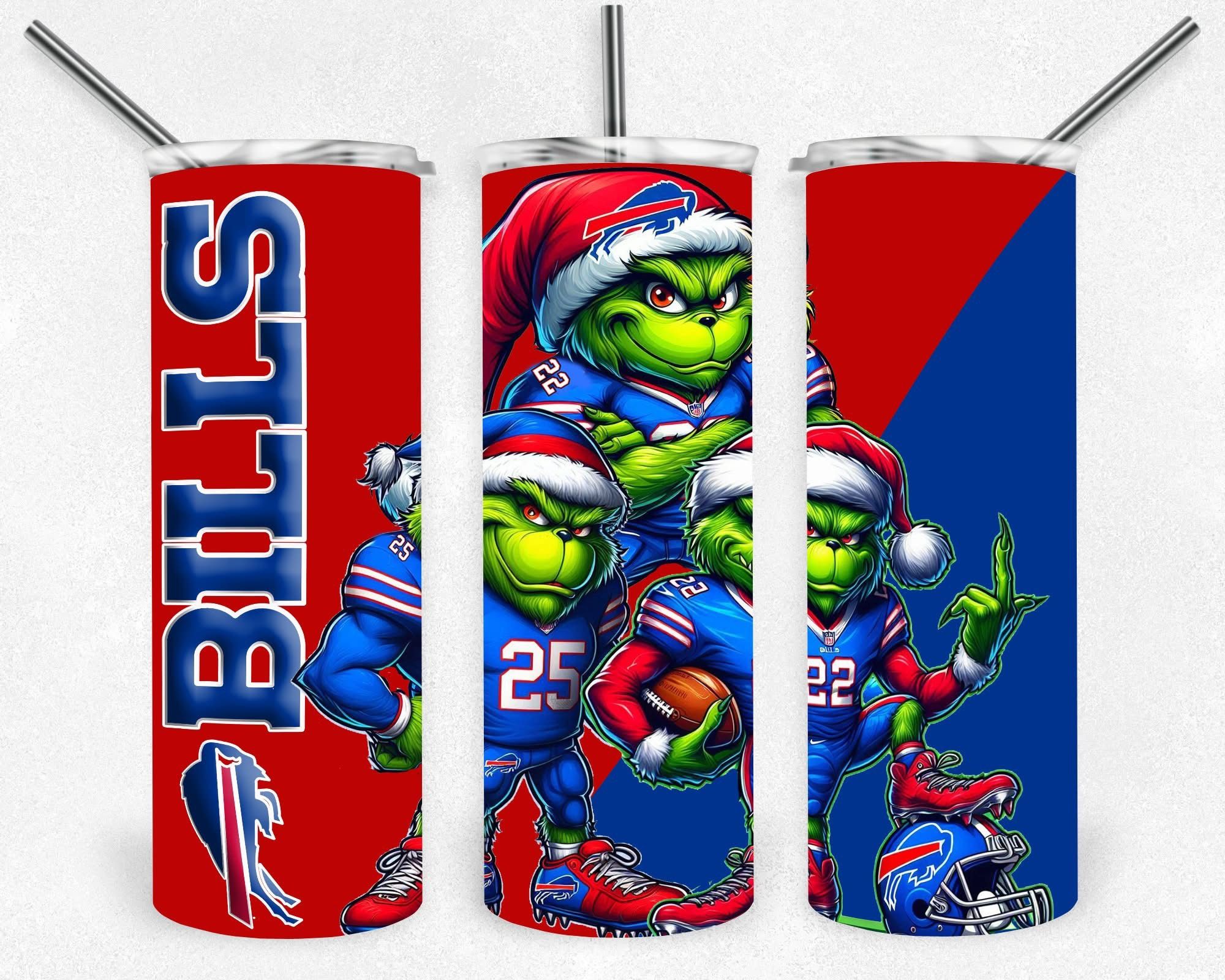 Buffalo Bills Football Grinch Tumbler