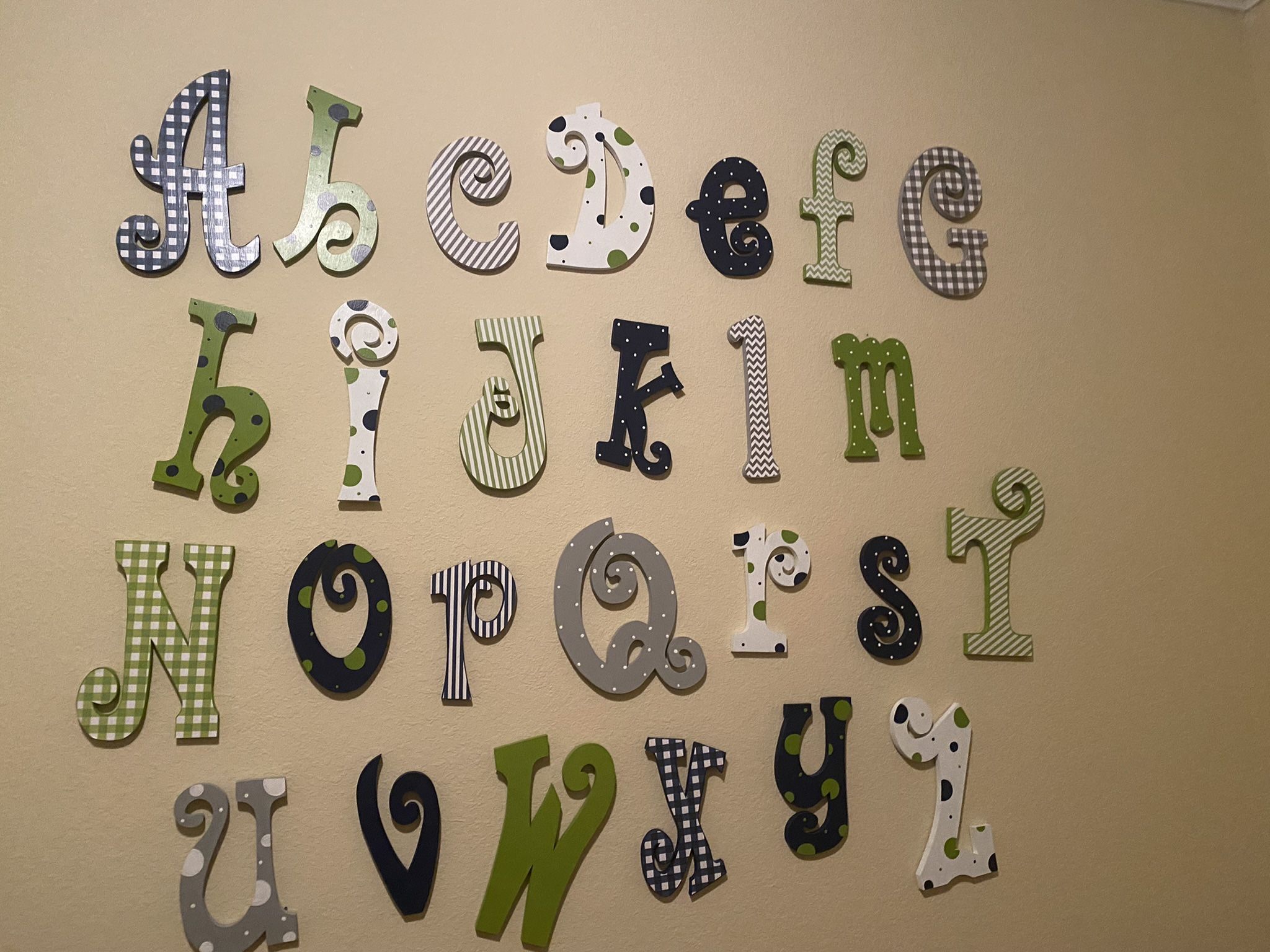 Adorable Children’s Room ABC ‘s
