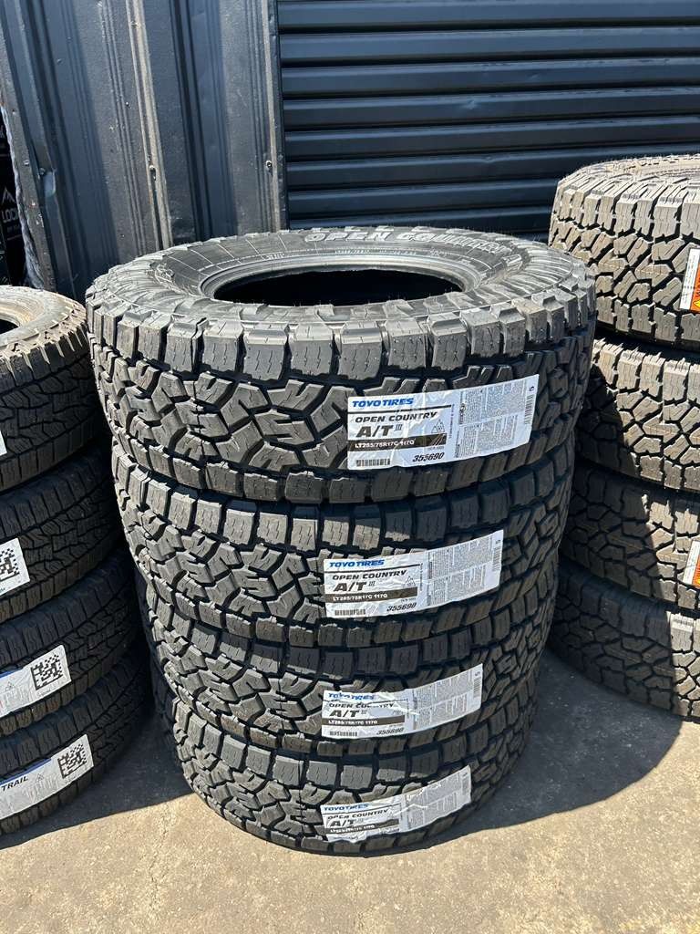 LT285/75/17 TOYO AT3 C RATED - 4 NEW TIRES LLANTAS NUEVAS 