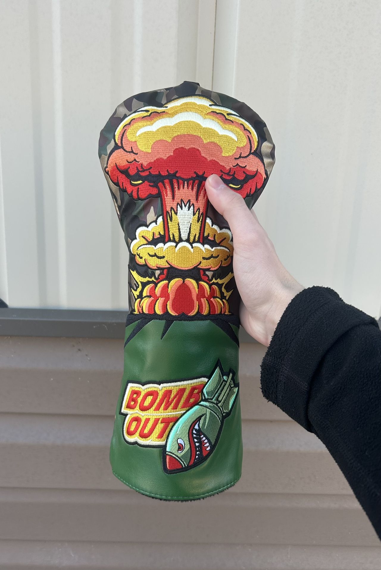 Bombed Golf Headcover