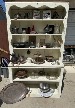 Vintage Wooden Hutch