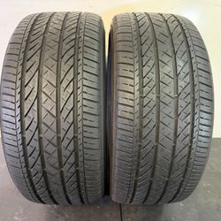 V878  235 40 19 92V  Bridgestone Turanza  EL 440  2 Used Tires 70% Life  