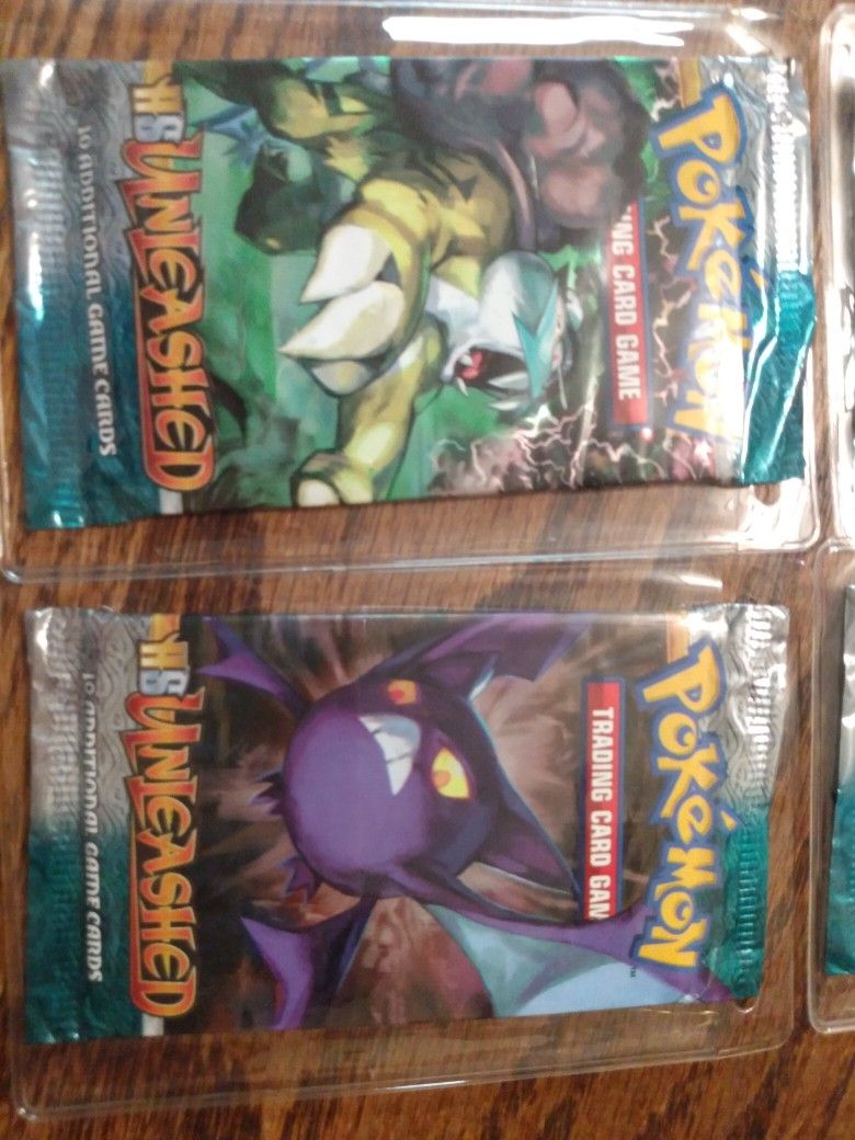 pokemon hs unleashed booster pack HS Unleashed Booster Box – Loose Packs Trading Co main image 0