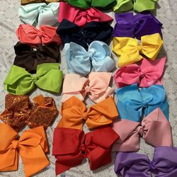 Girls Big Bows 