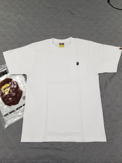BAPE Ape Head One Point Tee White