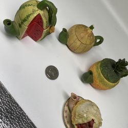 Miniature Tea Cup Set Watermelon Pie