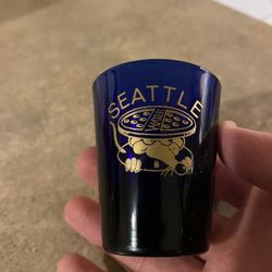 Blue Seattle Shot-Glass