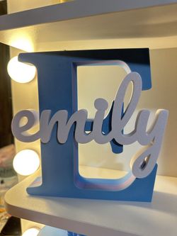 Custom Name On 3d Printed 