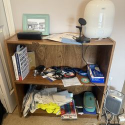 Wooden Bookshelf 