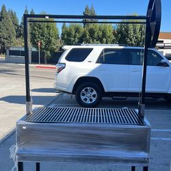 20x36 Santa Maria Bbq Grill With Detachable Legs 