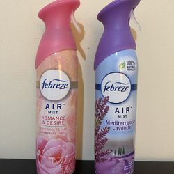 2pack Febreze Air Mist Air Freshener- New