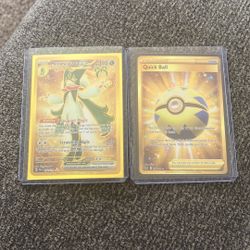  Gold Pokémon Cards
