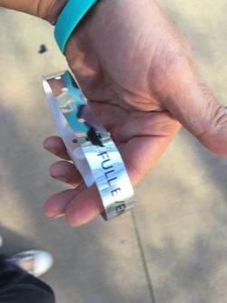 Full event Saturday and Sunday ticket wrist band comic con fan fusion