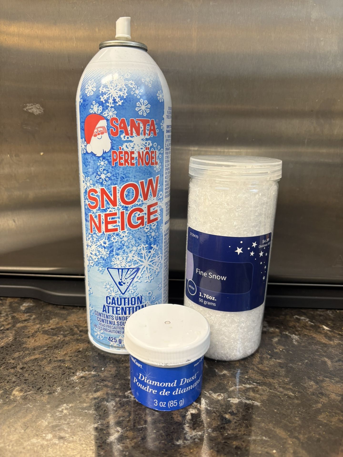 Like New Only Used Once Spray Snow For Crafting Diamond Dust And Fake Snow Holiday Christmas