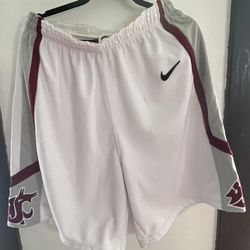 WSU Cougars Basketball Shorts - Legit Game Used Size XL