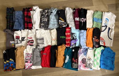 Large Lot of Kids Boys shirts