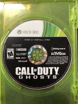 Call of Duty Ghosts Disc 2 for Xbox 360