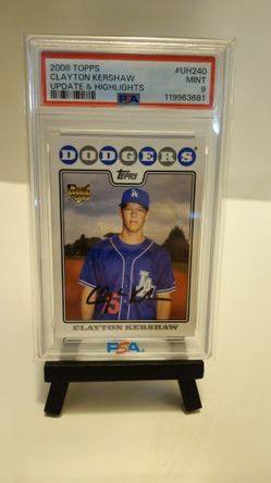 2008 Clayton Kershaw PSA 9