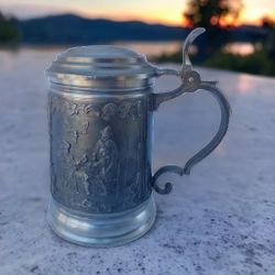 6" Vintage Stein by Enka Zinn 95%  Made in Germany