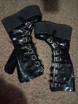 Black Demonia boots