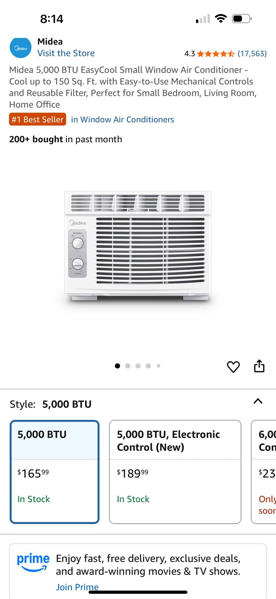 New Window Air Conditioner