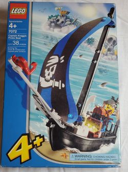 Lego 7072 Captain Kraggs Pirate Boat NiB