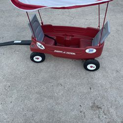 Kids Red Wagon