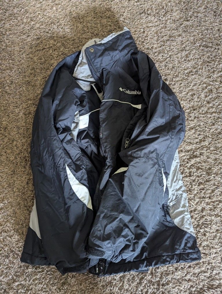 Columbia Black Winter Jacket Women's Large