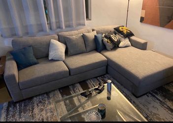 L shaped Grey sectional
