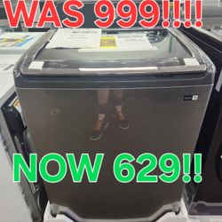 SAMSUNG BRAND NEW WASHER 4.5CF 629! 0 DOWN 0% FINANCING! 1YR WARRANTY! 48HR DELIVERY!