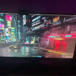 Gaming Monitor and Mouse