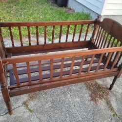 Antiques  Foldable Children Bed