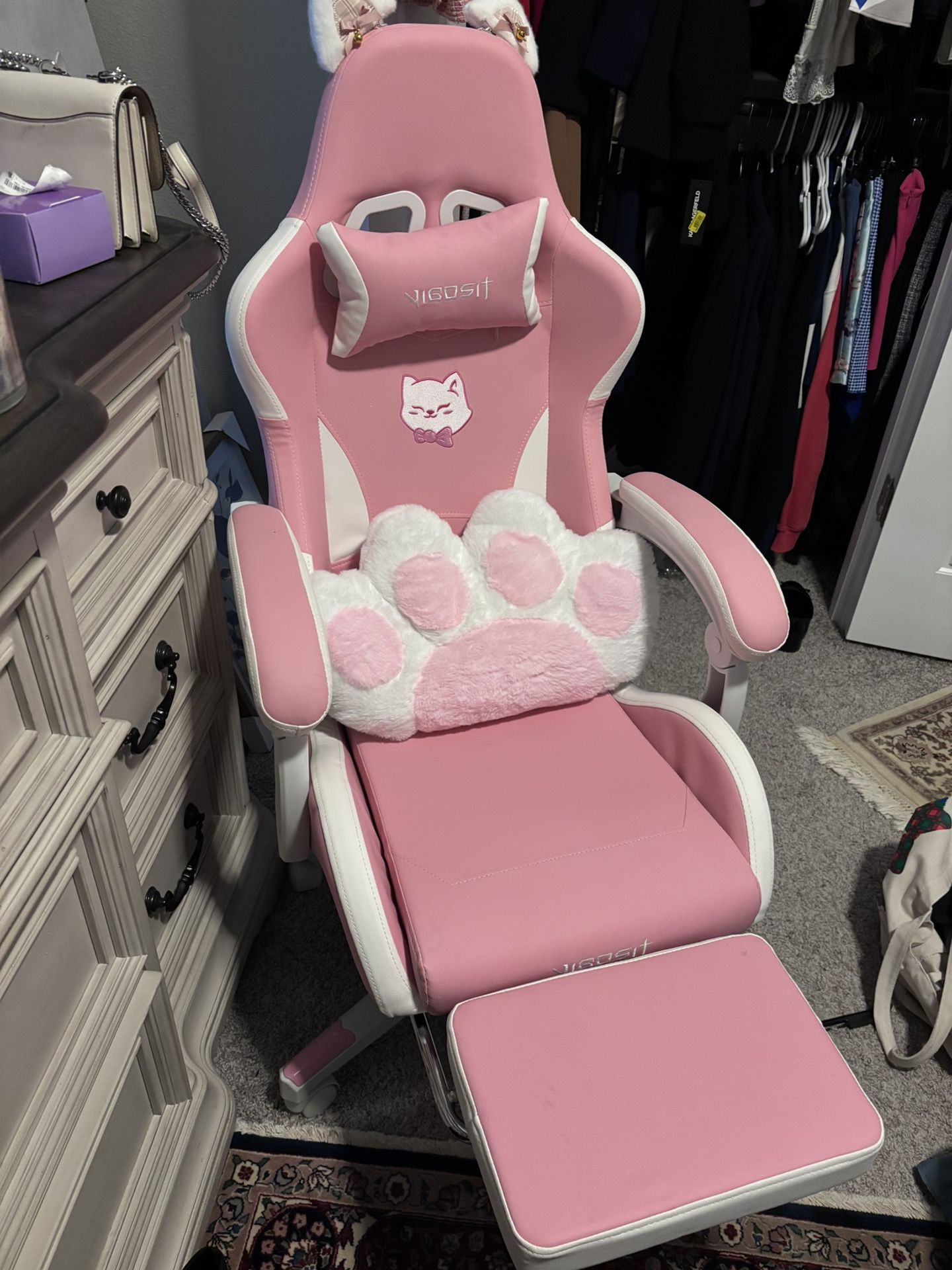 Pink Gaming Chair