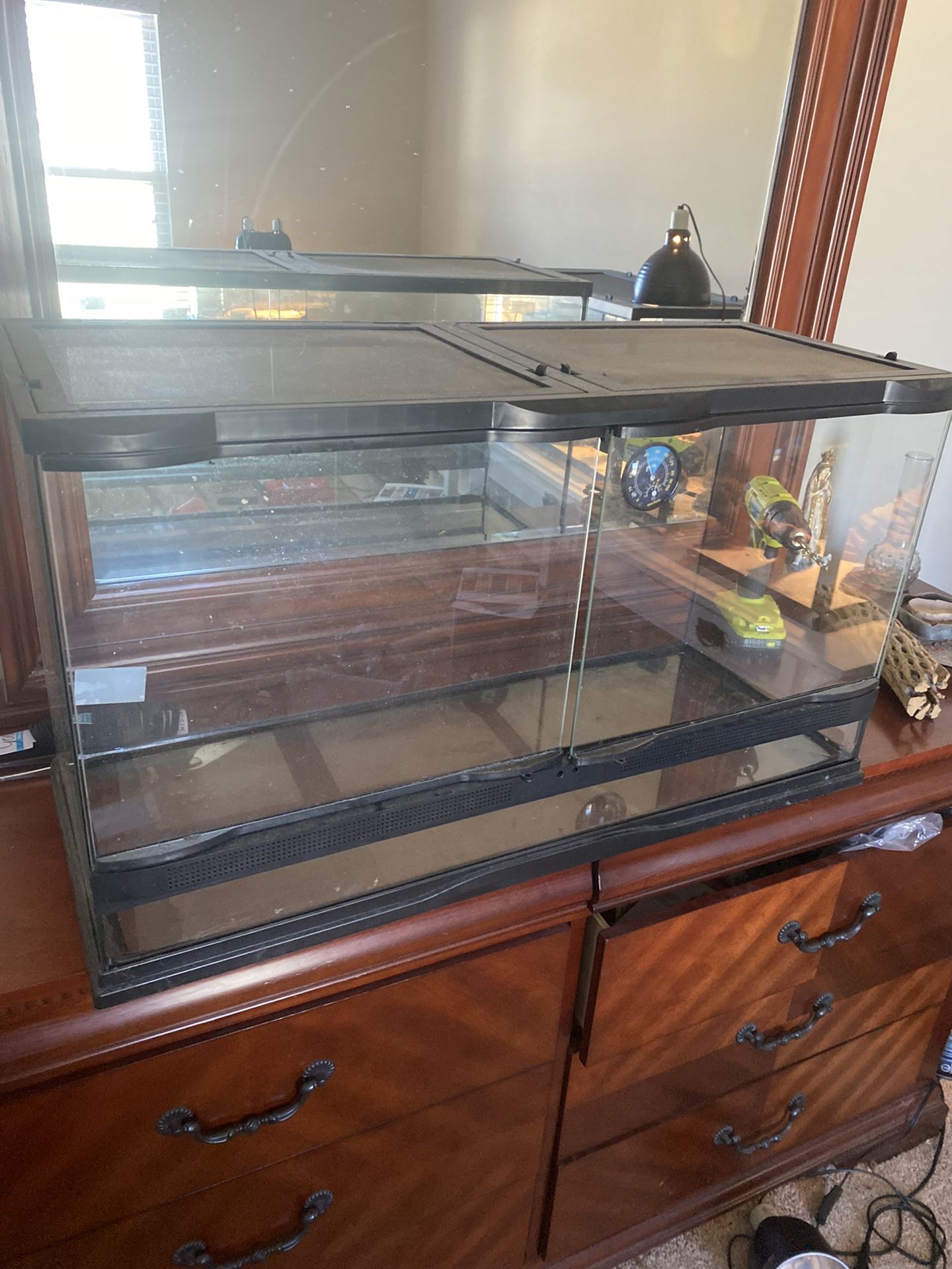 HUGE reptile tank