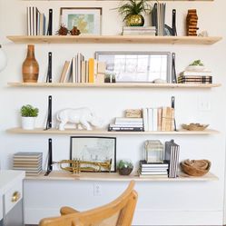 Wooden Shelves DIY Both For $50