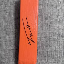 Trey Hendrickson Signed Autograph End Zone Pylon- Bengals - Metabilia Coa