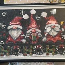 Gnome Christmas Diamond Art 