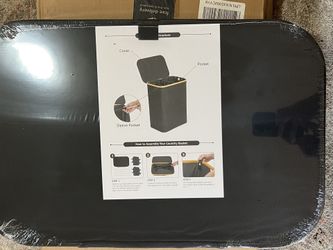 Collapsible Laundry Basket with Lid
