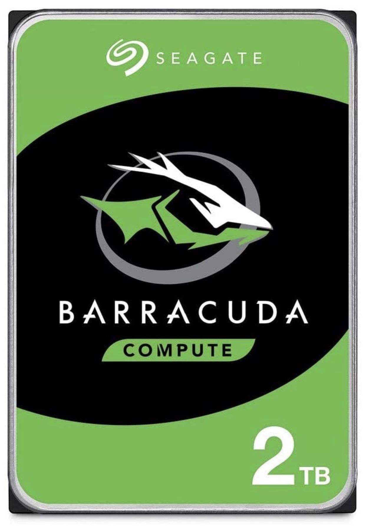 Seagate BarraCuda 2TB Internal Hard Drive HDD – 3.5 Inch SATA 6Gb/s 7200 RPM 256MB Cache 3.5-Inch