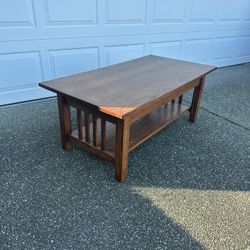 Oak Coffee Table