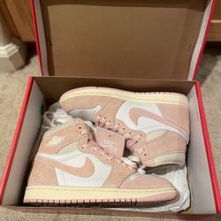 Air Jordan 1 High Washed Pink
