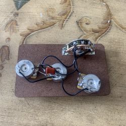Fender Stratocaster Guts And pickups 