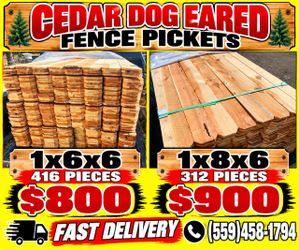 Fence wood madera nueva para SERCOS