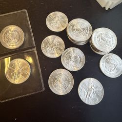1985 Silver Mexican Libertads